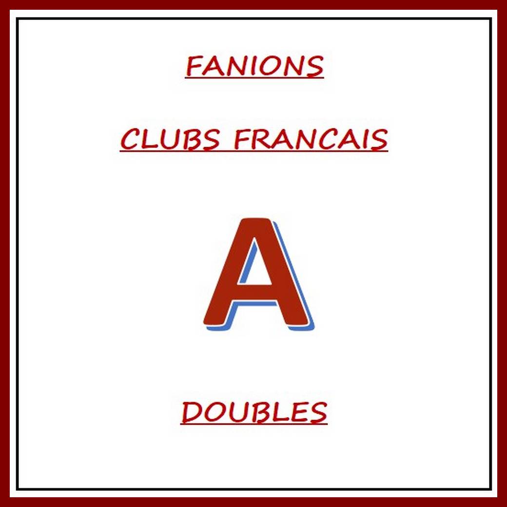 Photo 134 DOUBLE CLUBS FRANCAIS: A - 00
