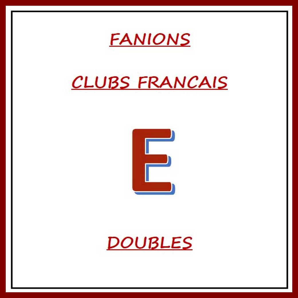 Photo 137 DOUBLE CLUBS FRANCAIS: E - 00