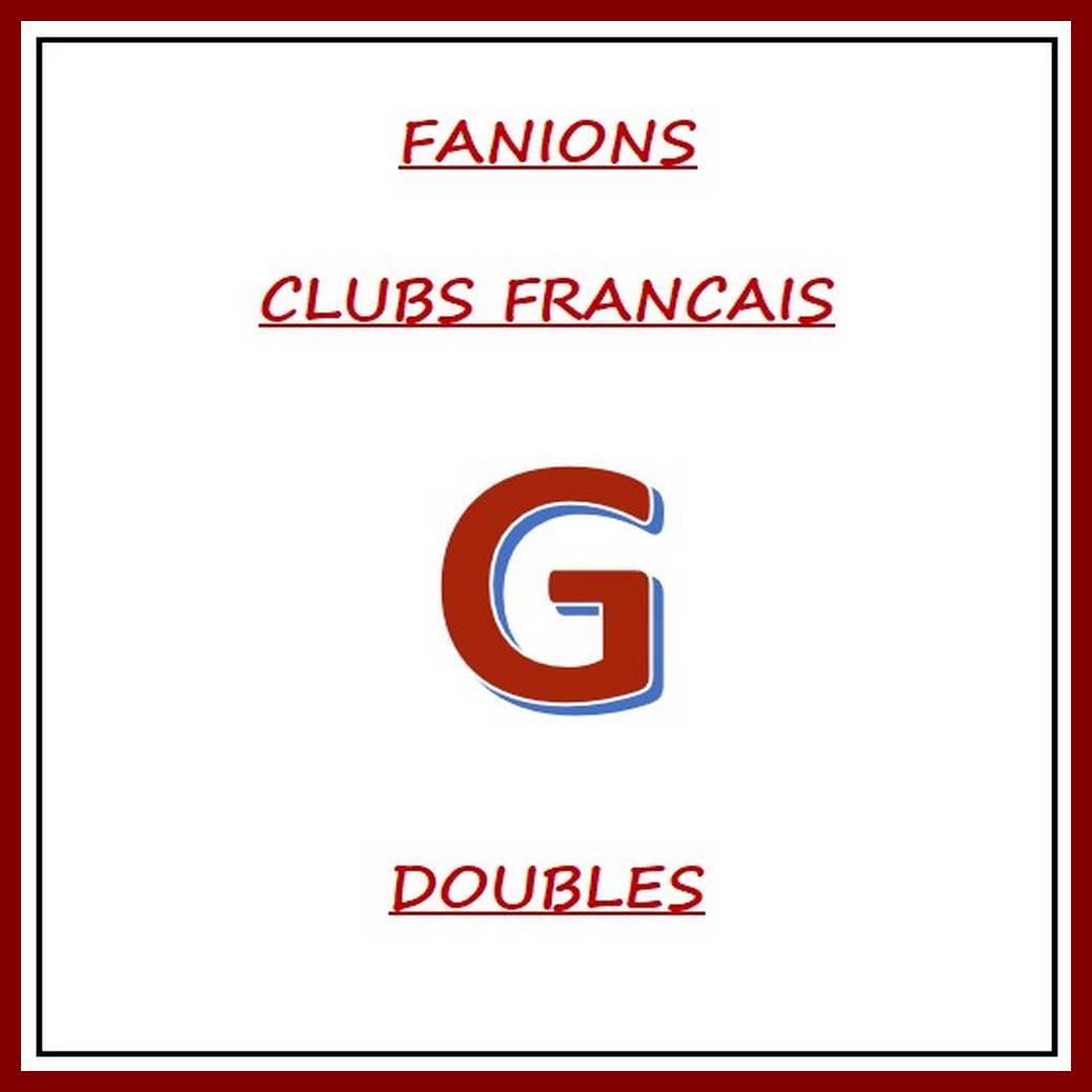 Photo 139 DOUBLE CLUBS FRANCAIS: G - 00