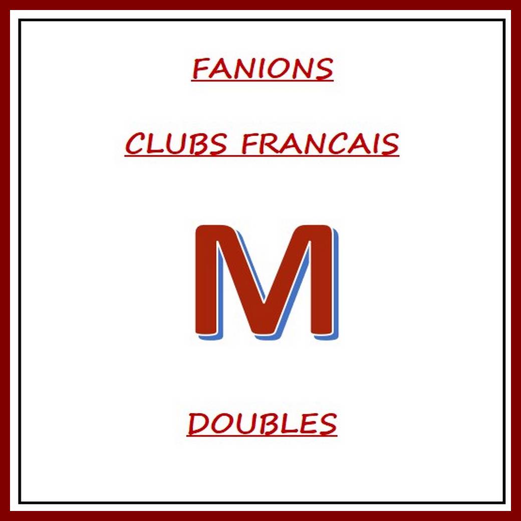 Photo 145 DOUBLE CLUBS FRANCAIS: M - 00