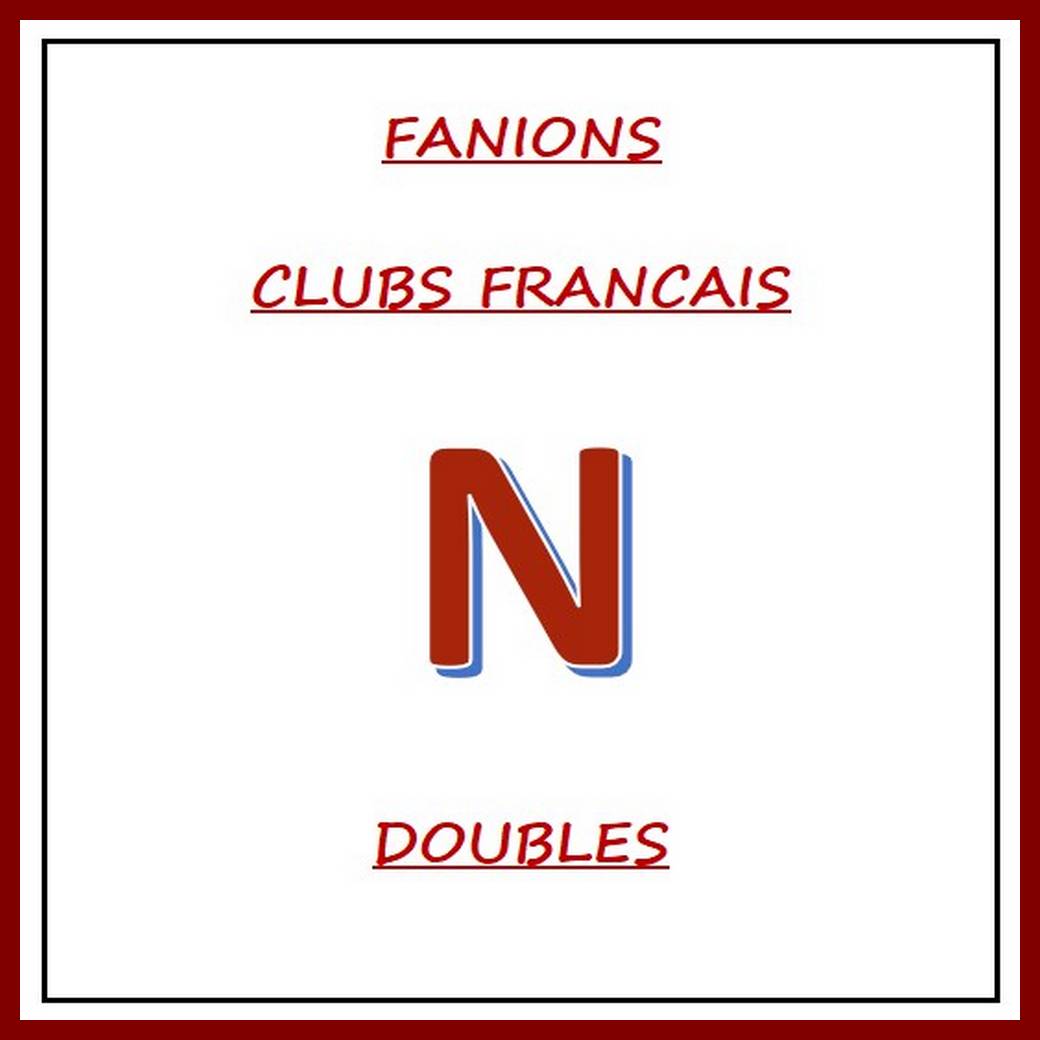 Photo 146 DOUBLE CLUBS FRANCAIS: N - 00