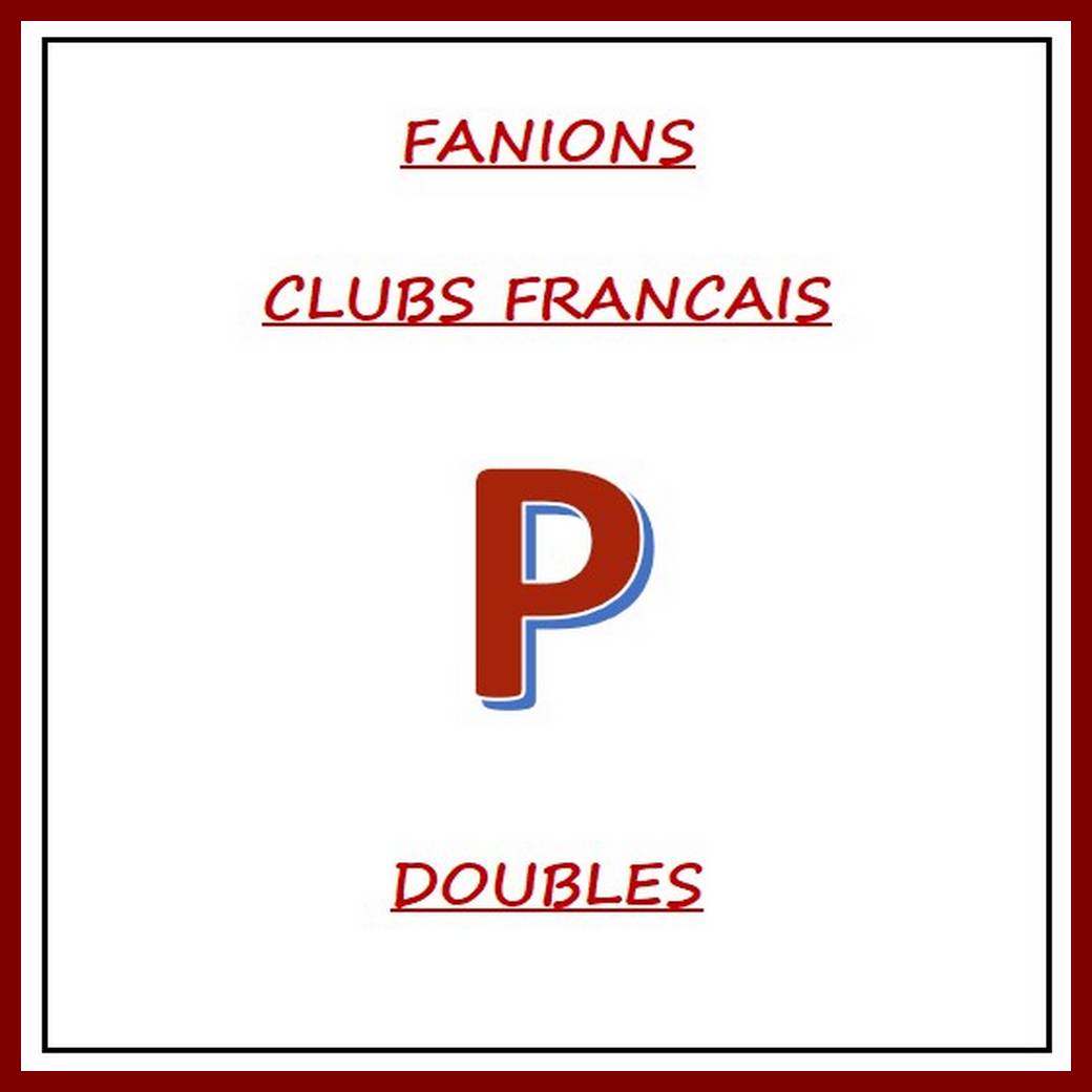 Photo 148 DOUBLE CLUBS FRANCAIS: P - 00