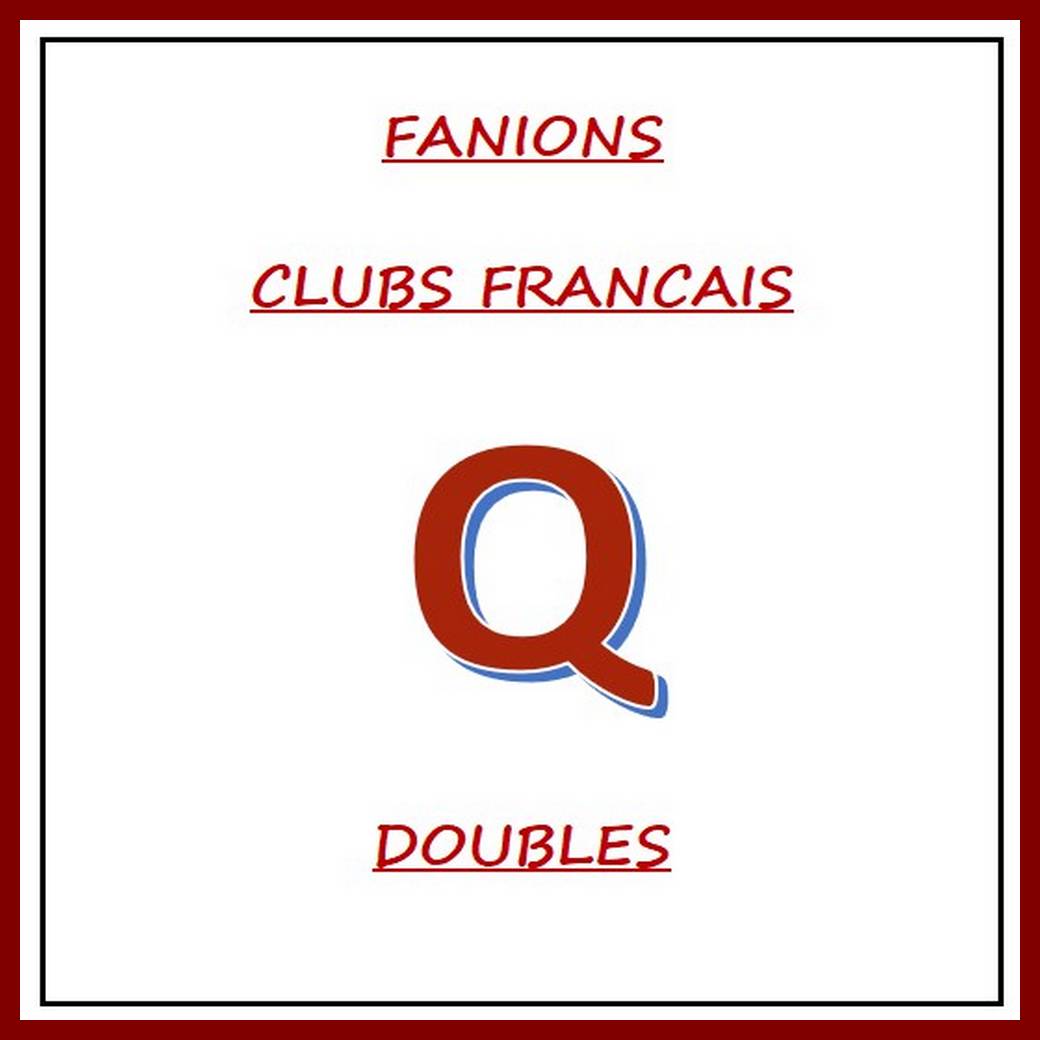 Photo 149 DOUBLE CLUBS FRANCAIS: Q - 00