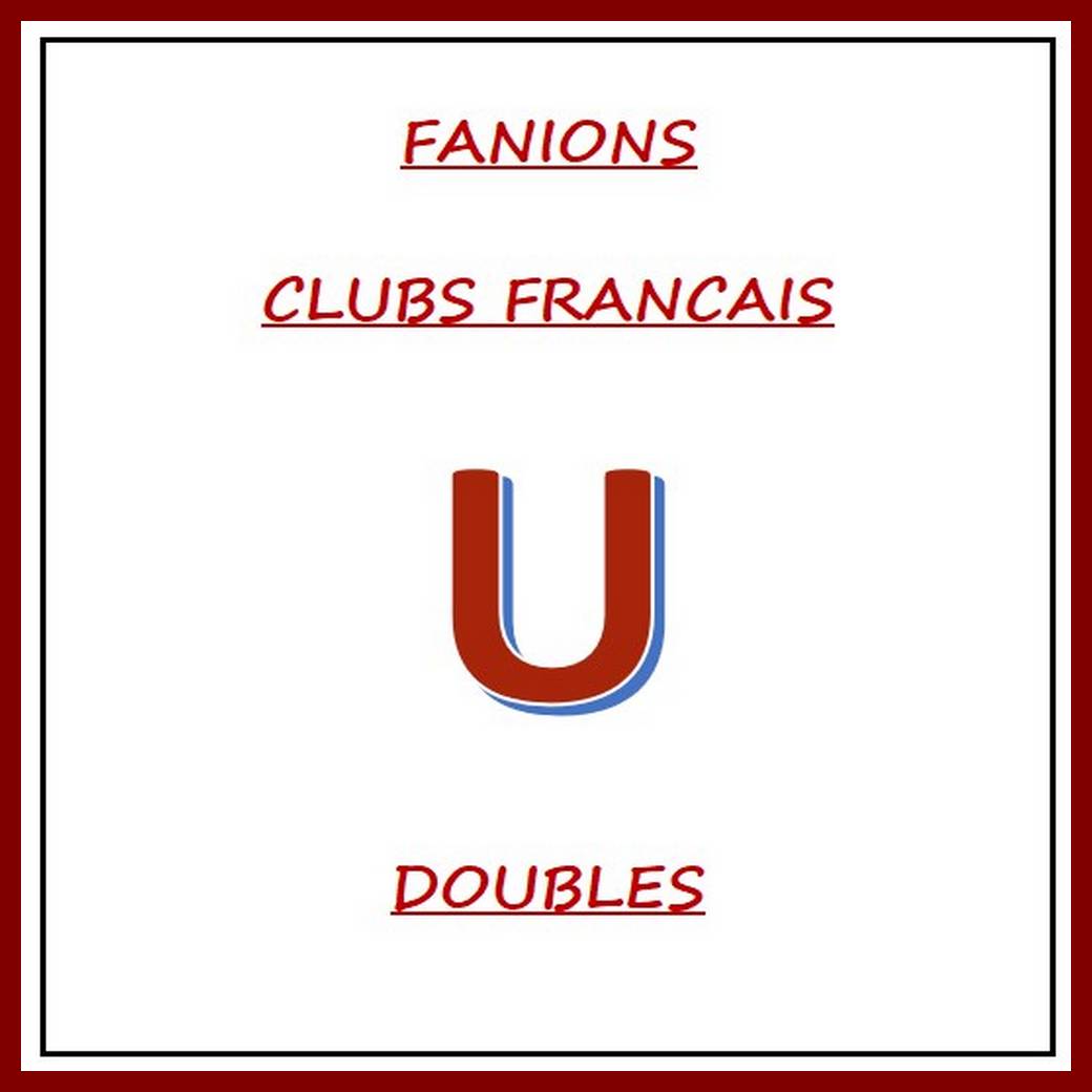 Photo 153 DOUBLE CLUBS FRANCAIS: U - 00