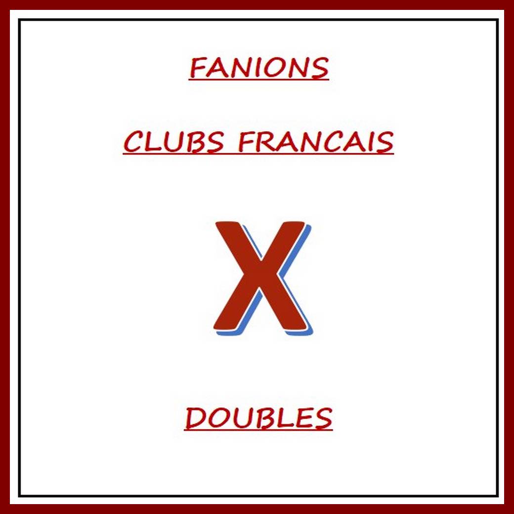 Photo 156 DOUBLE CLUBS FRANCAIS: X - 00