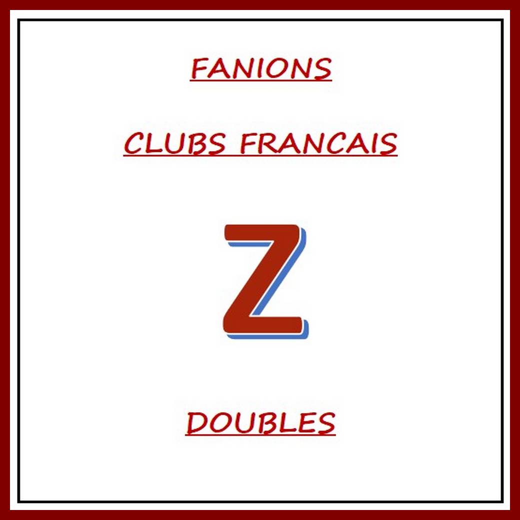 Photo 158 DOUBLE CLUBS FRANCAIS: Z - 00