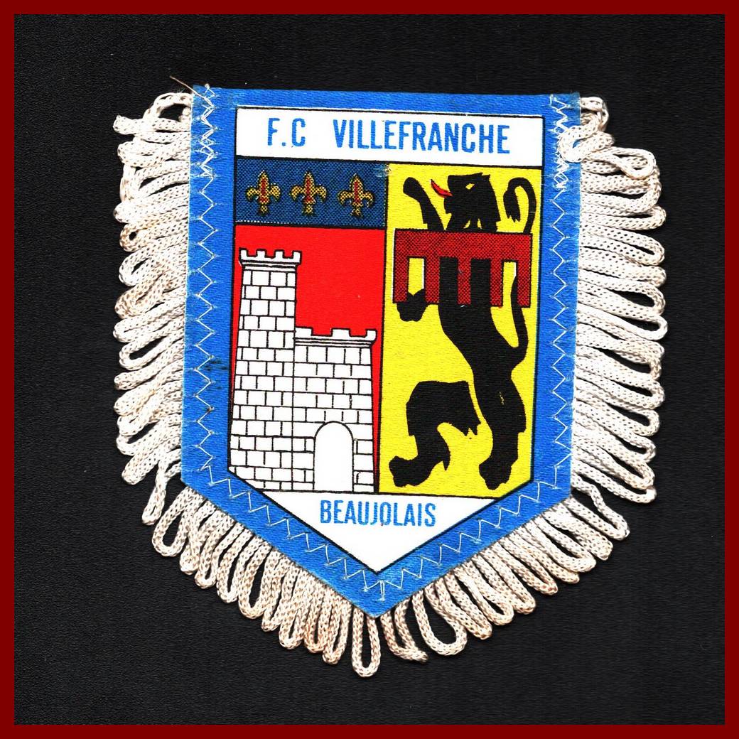 Photo 266 DOUBLE CLUBS FRANCAIS: V - 01 VILLEFRANCHE