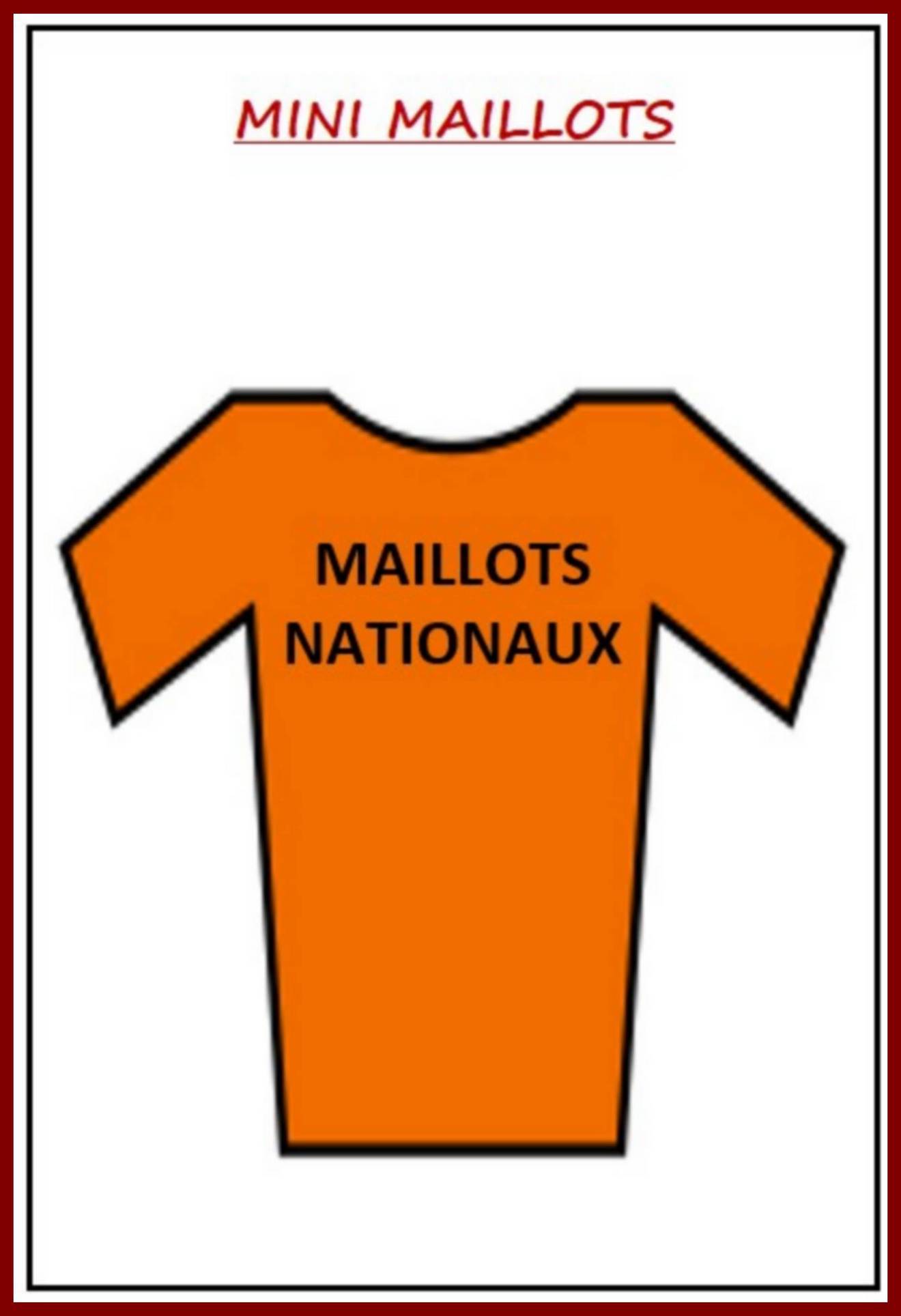 Photo 8 MAILLOTS NATIONNAUX