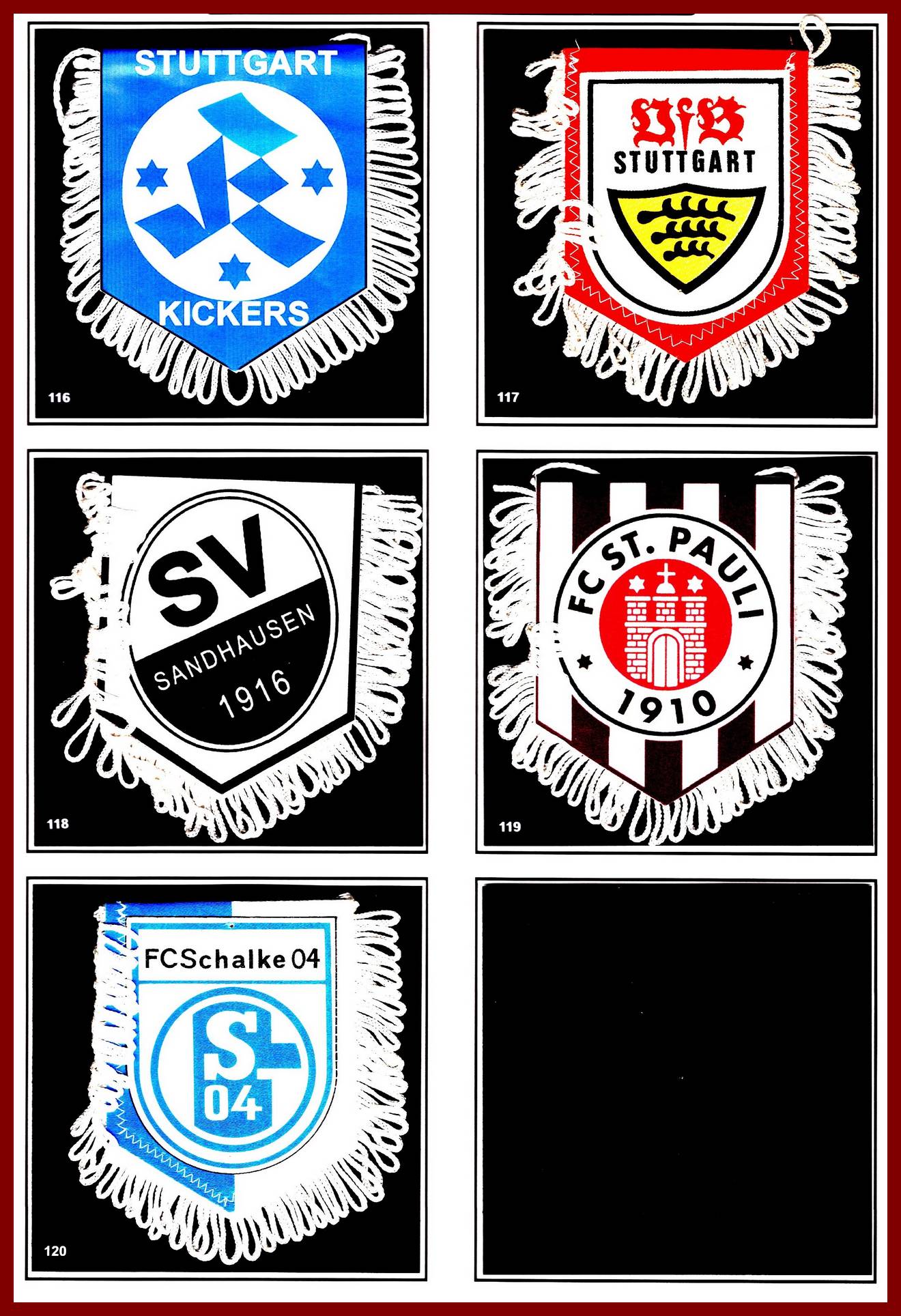 Photo 298 ALLEMAGNE (Page S 1): Stuttgart - Sandhausen - Sankt Pauli -Schalke 04