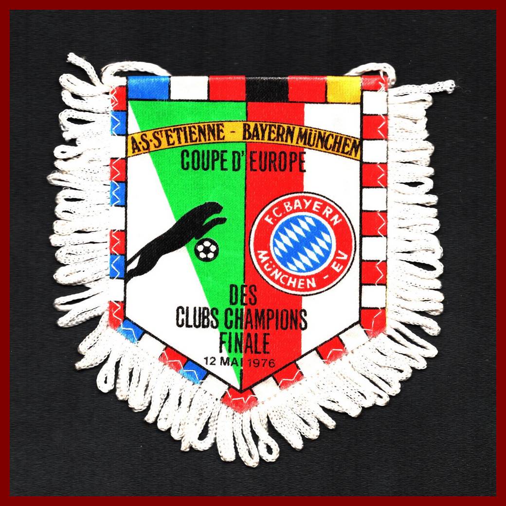 Photo 334 3 - 12/05/1976 Coupe d'Europe des Clubs champions: Bayern Munich / AS Saint-Etienne