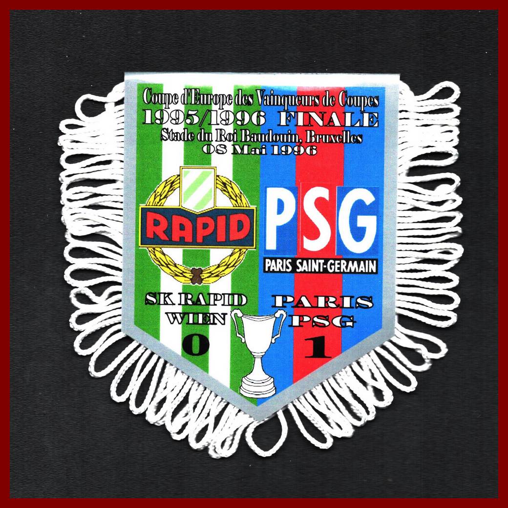 Photo 339 2 - 08/05/1996 Coupe des Vainqueurs de Coupe: Rapid de Vienne / Paris Saint-Germain