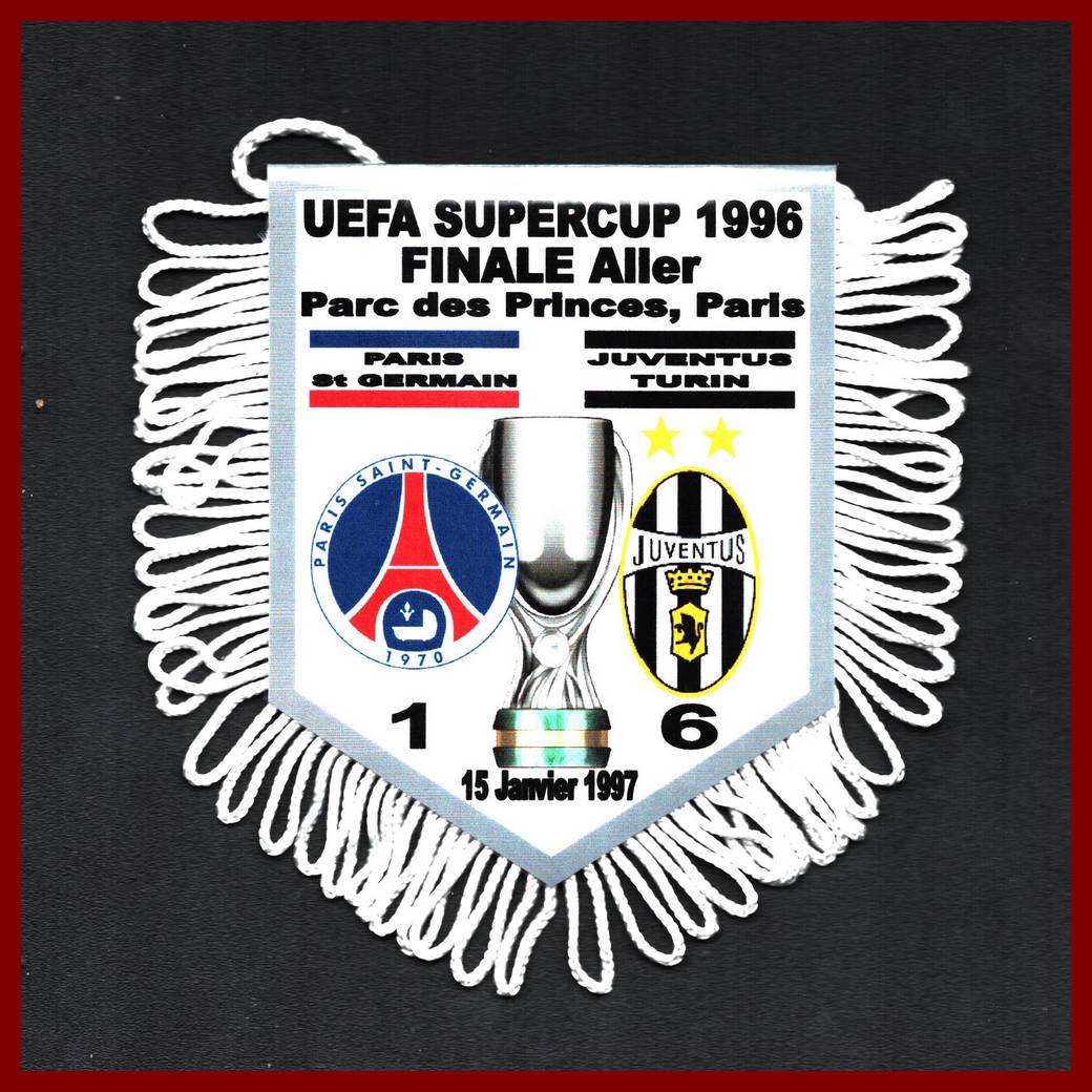 Photo 340 3 - 15/01-05/02 1997 Super Coupe de l'UEFA: Juventus Turin / Paris Saint-Germain