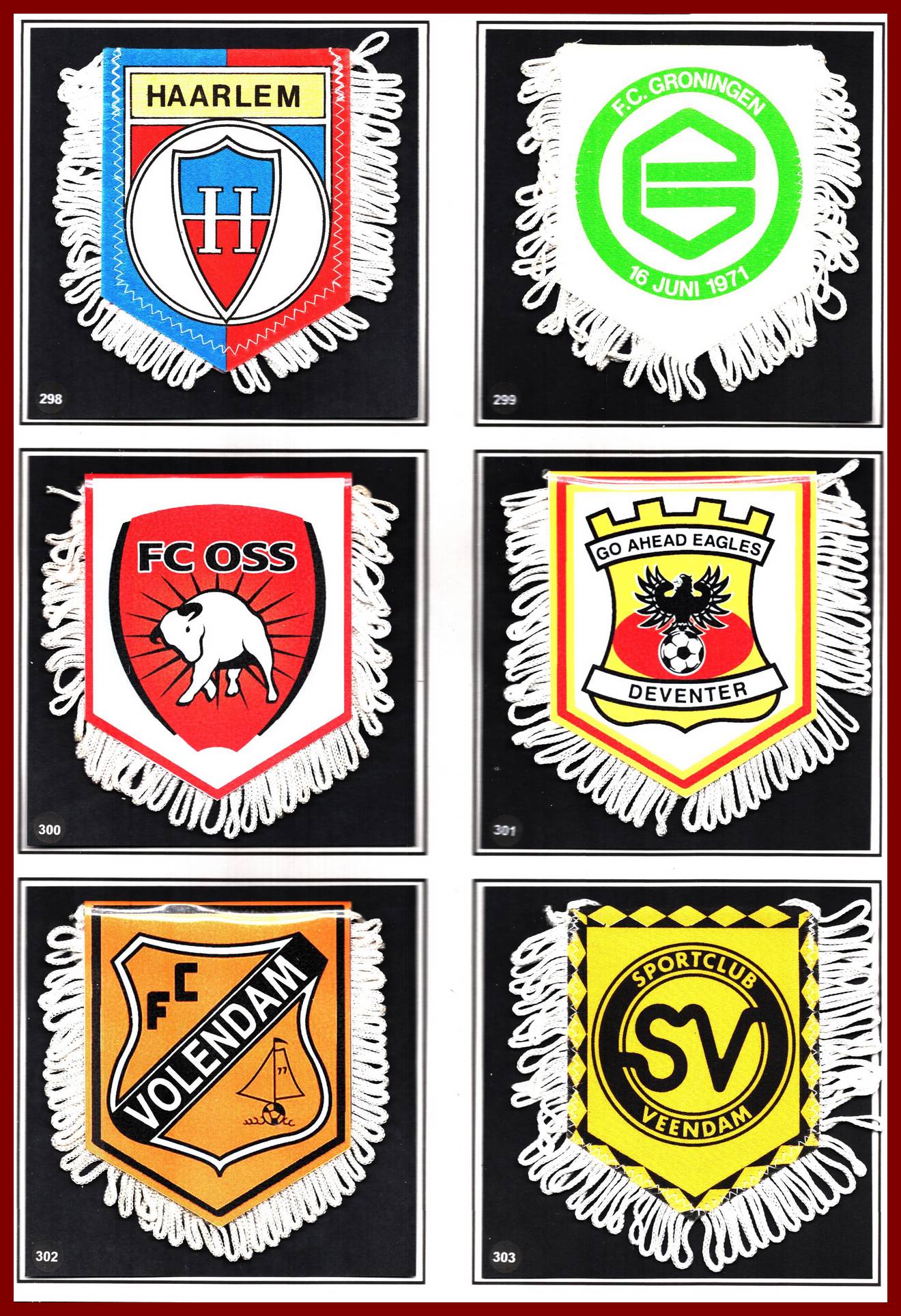 Photo 433 PAYS-BAS (Page 06): Haarlem - FC Groningen - FC Oss - Go Ahead - FC Volendam - Veendam