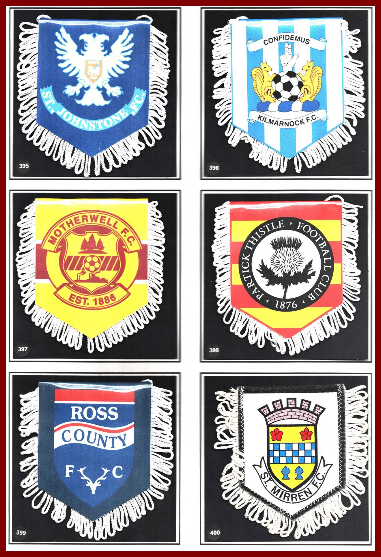 Photo 469 ECOSSE (Page 03): St Johnstone - Kilmarnock FC - Motherwell FC - Partick Thistle FC - Ross County FC - St Mirren FC