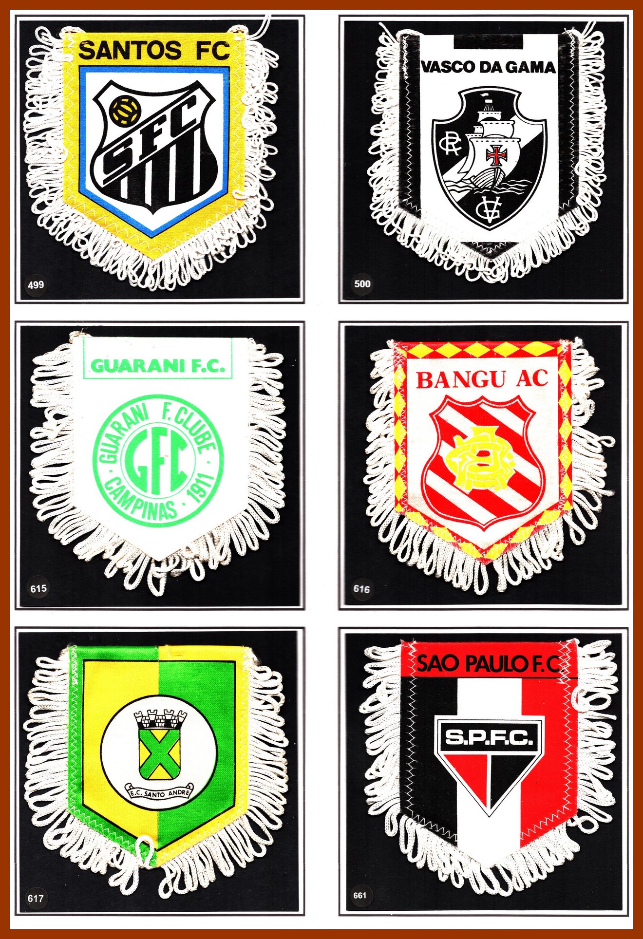 Photo 573 BRESIL (Page 02): Santos FC - Vasco da Gama - Guarini FC - Bangu AC - Santo André FC -Sao Paulo