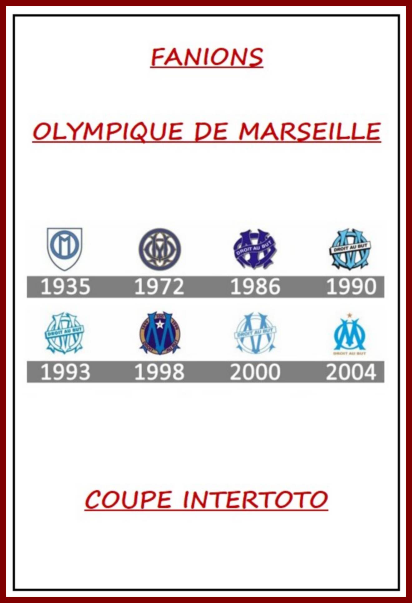 Photo 73 OLYMPIQUE DE MARSEILLE - COUPE INTERTOTO (Page 00)